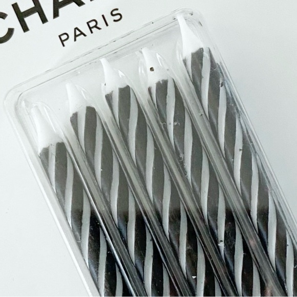 Chanel No 5 Black & White Birthday Candles - Picture 2 of 4